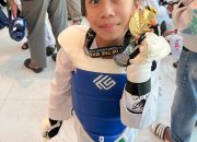 Kakak Beradik Stefani Graciela Kilisuci Dan Vincentius Gregory Jayasaba Menyabet Juara Taekwondo