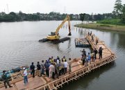 Sudah Terlanjur di Bongkar, Lahan Jogging Track Situ Tujuh Muara ternyata Milik Perumahan Shila at Sawangan