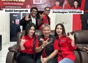 Rere Calista Siswoyo Kehadirannya di Baksos PDIP Kota Depok Mencuri Perhatian