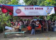 Bazar Kasih  Gereja Kristen Jawa (GKJ) Yeremia Menyelenggarakan Kegiatan Berbagi Kasih Untuk Saudara Saudari Yang Akan Merayakan Iedul Fitri.